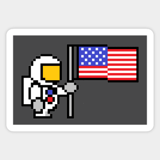 8-bit Apollo 11 Astronaut Sticker